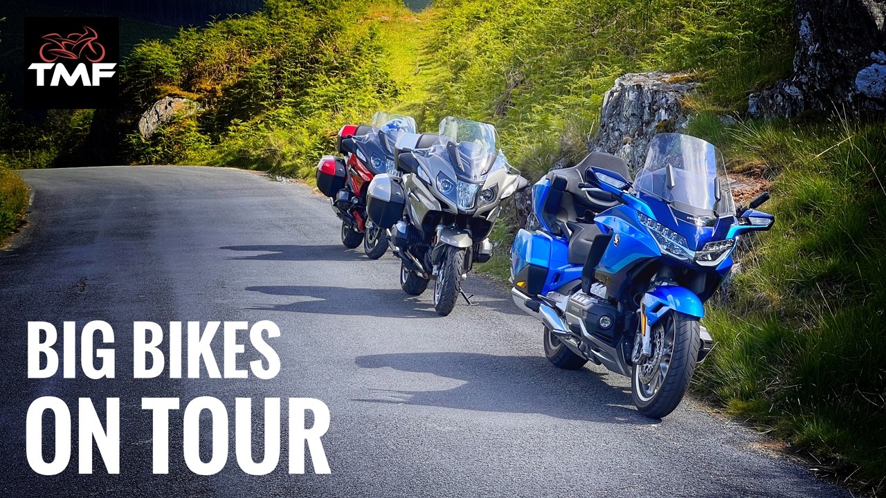 Elan Valley от Honda Goldwing — большие мотоциклы в туре!