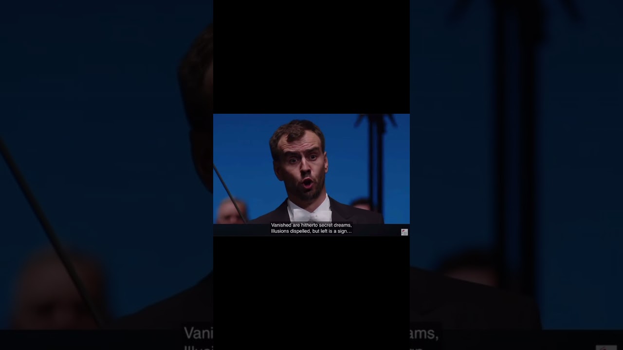 Paweł Konik sings Zbigniew&rsquo;s arioso from CD recording of The Haunted Manor by Moniuszko