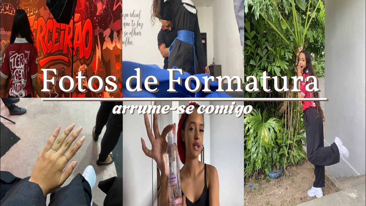 Arrume-se Comigo | para minhas fotos de formatura! 3º ano do ensino médio…