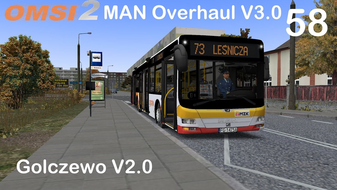 OMSI 2 | Ep 58 | Golczewo 2.0 | Ligne 73 avec le MAN de Sobol V3 !