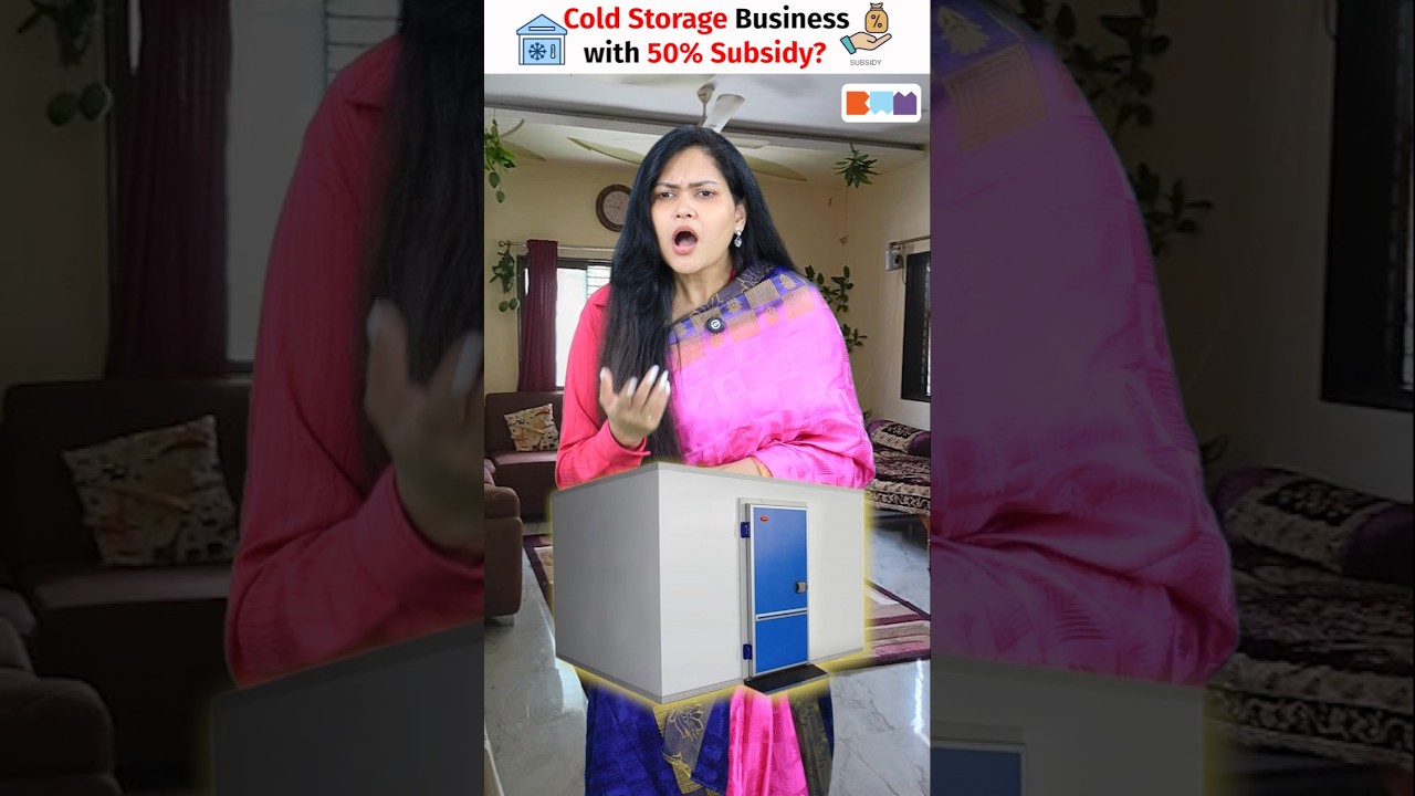Cold Storage Business with 50% Govt Subsidy? #shorts #coldstorage
