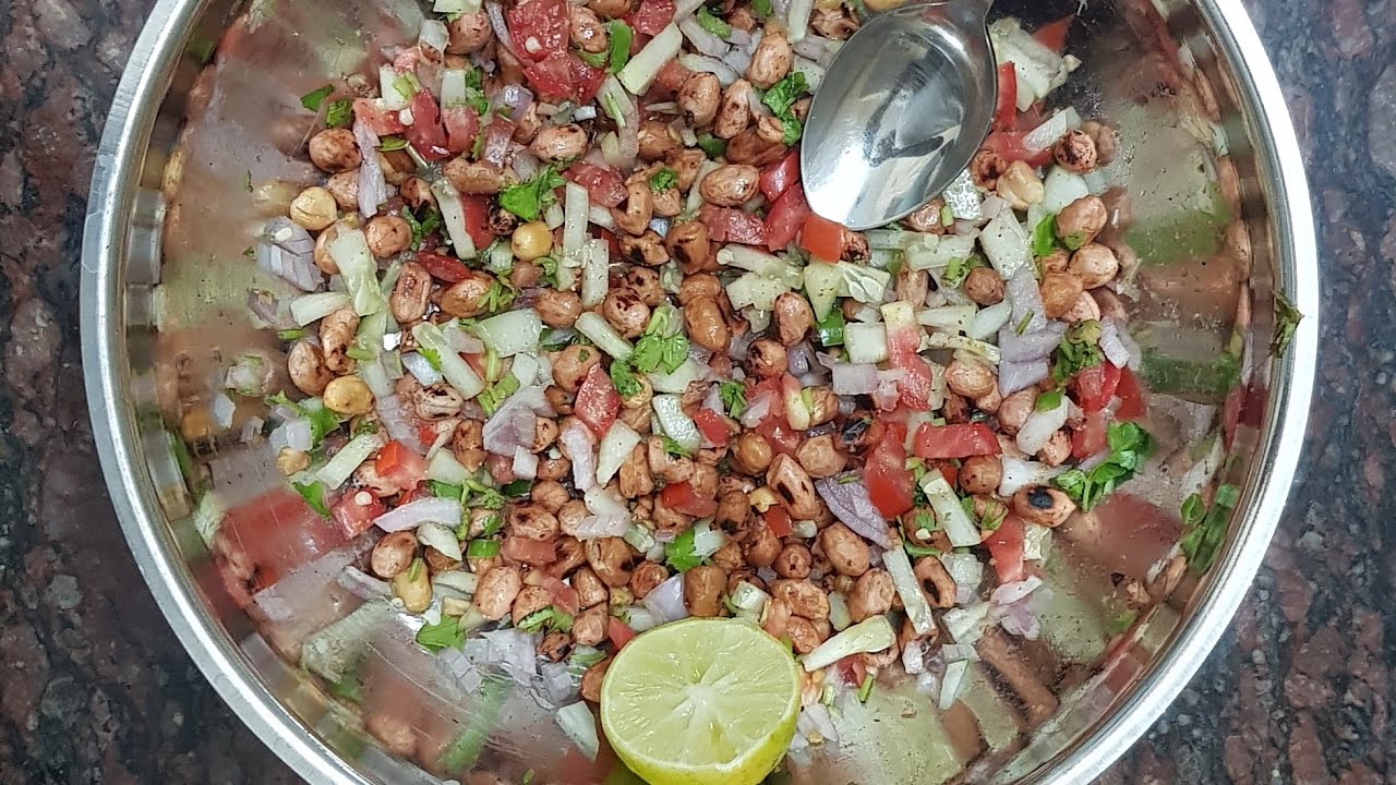 MASSALA PEANUTS pour l'apéro||cacahuètes avec la salade|| Cuisine indienne||guide francophone Vishnu