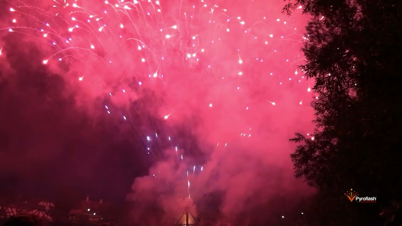 Musikfeuerwerk zum Rodinger Volksfest am 04.07.2024