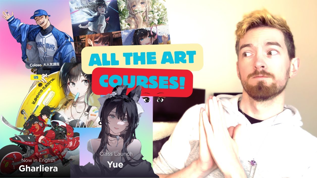 Which Digital Art Courses I Learn From As a Beginner Artist - Favorites Recommendations