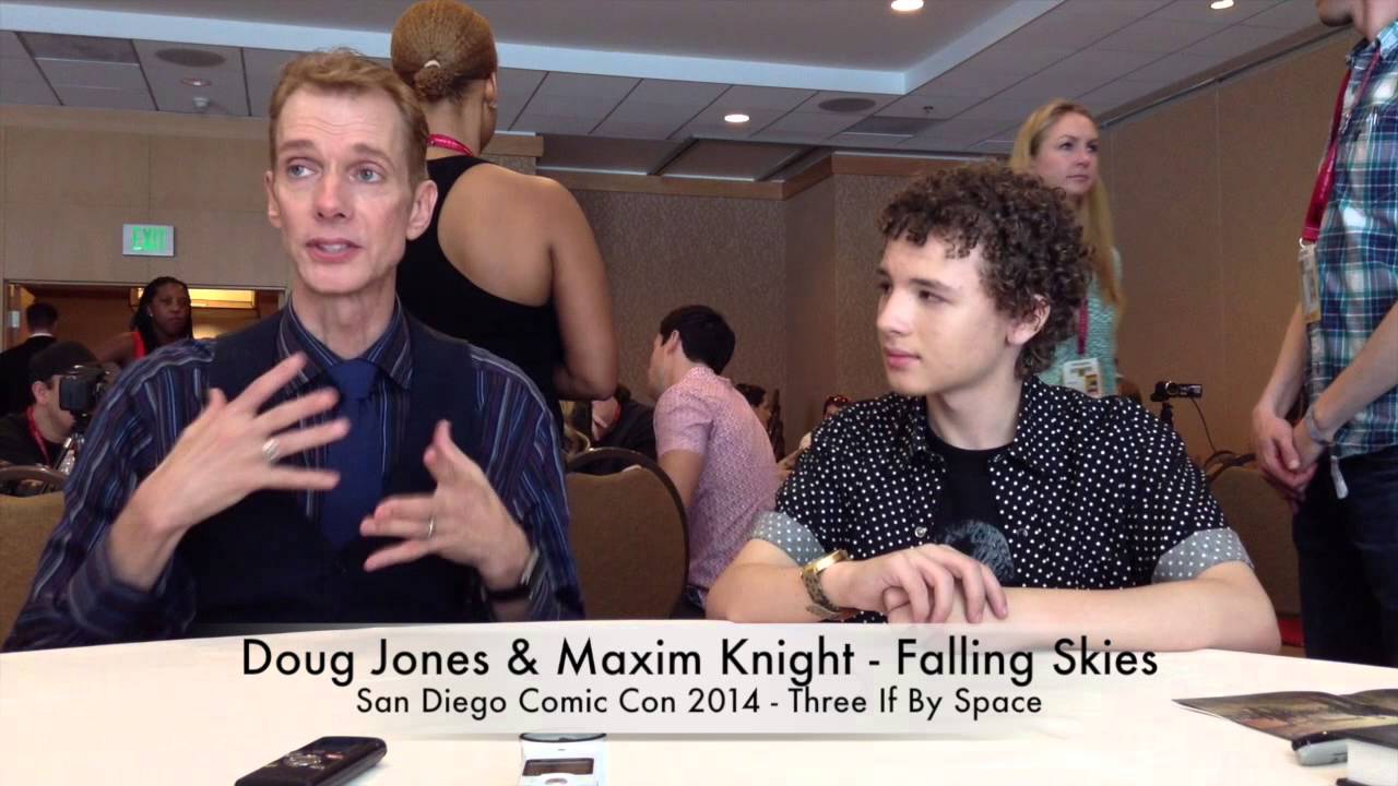 Comic Con 2014 Falling Skies Interview - Doug Jones and Maxim Knight Part 3