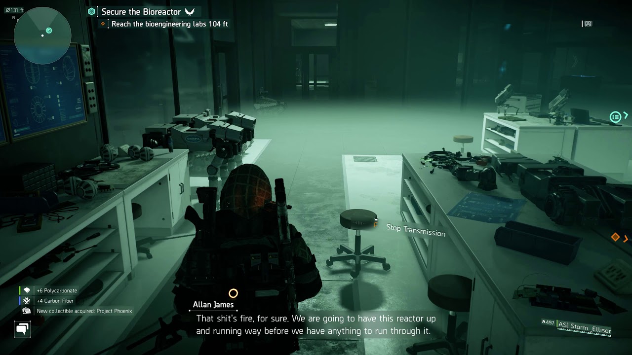 The Division 2 DARPA Research labs