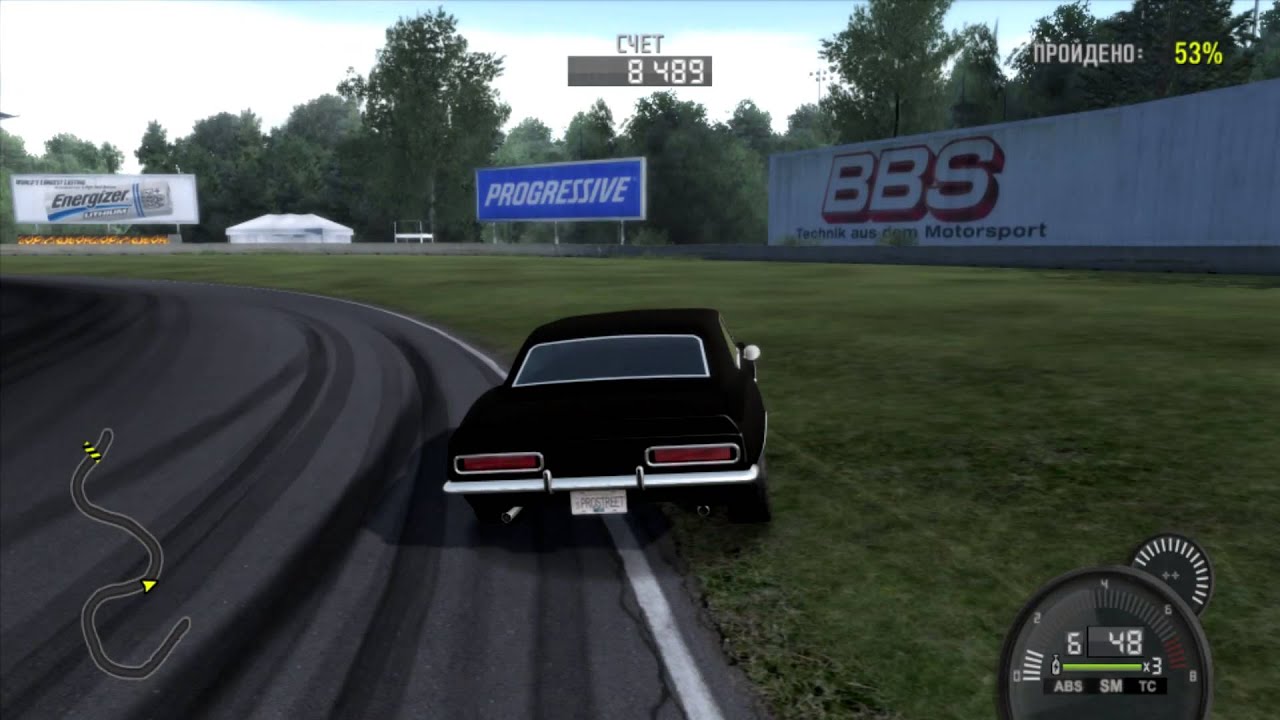 Вся суть дрифта в NFS ProStreet