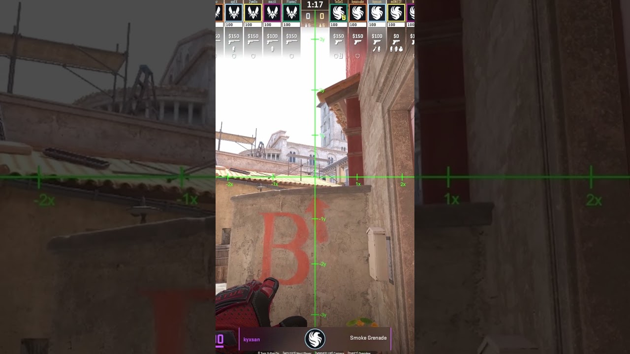 kyxsan Shows EASY Inferno CT Smoke in CS2