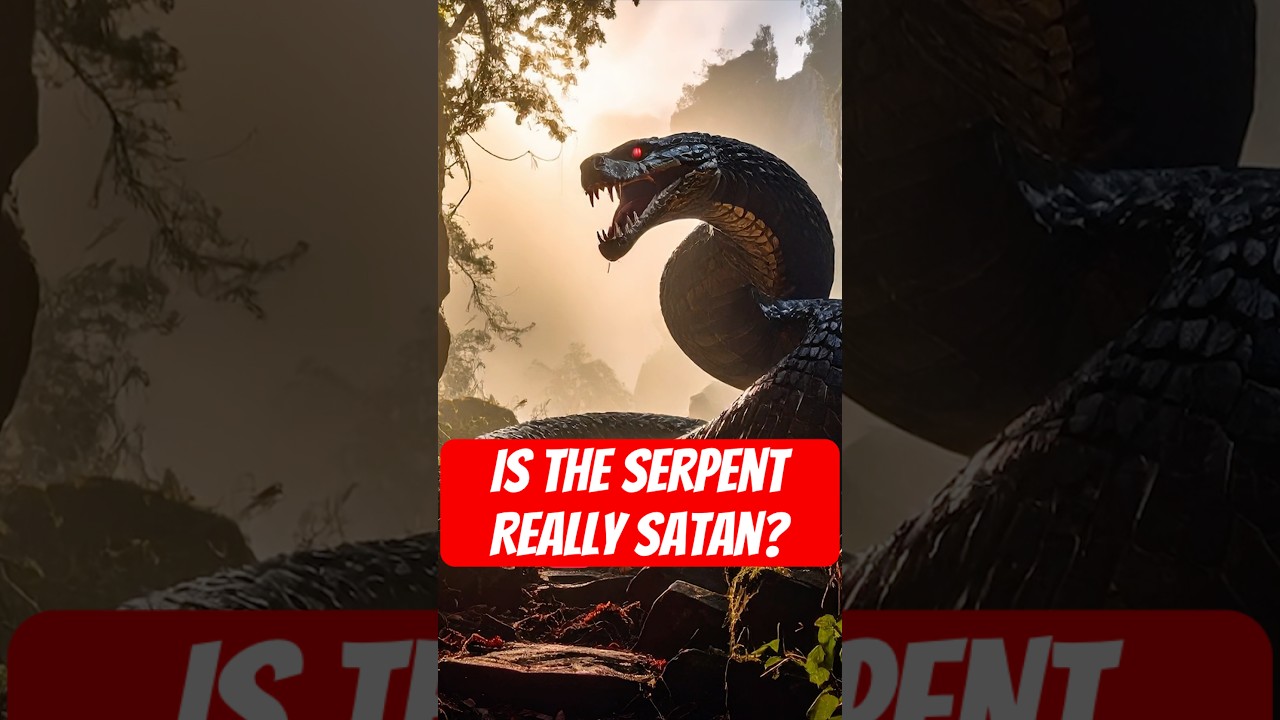 Is the serpent really Satan in the Adam and Eve story? #god #satan #genesis #truth #christian #bible