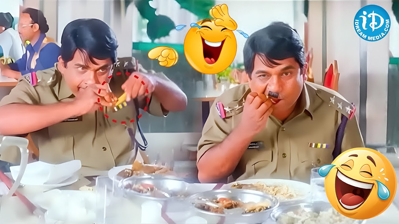 ఈ కామెడీ చూస్తే మీరు జీవితం లో మర్చిపోరు.. | Brahmanandam Food Eating Comedy Scenes