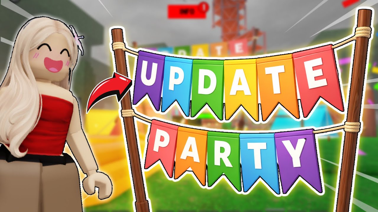 *SKY BASE* UPDATE PARTY IN 99 NIGHTS IN THE FOREST ROBLOX!