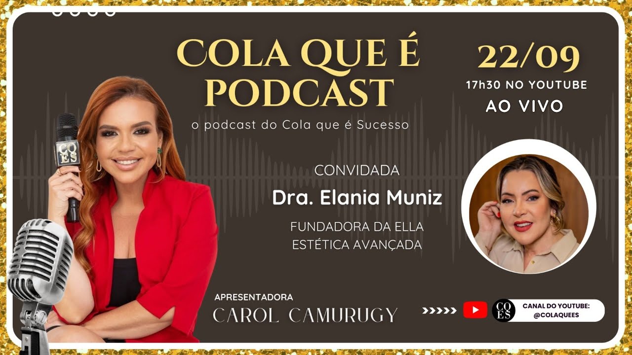 Cola que é sucesso recebe  Dra Elania Muniz