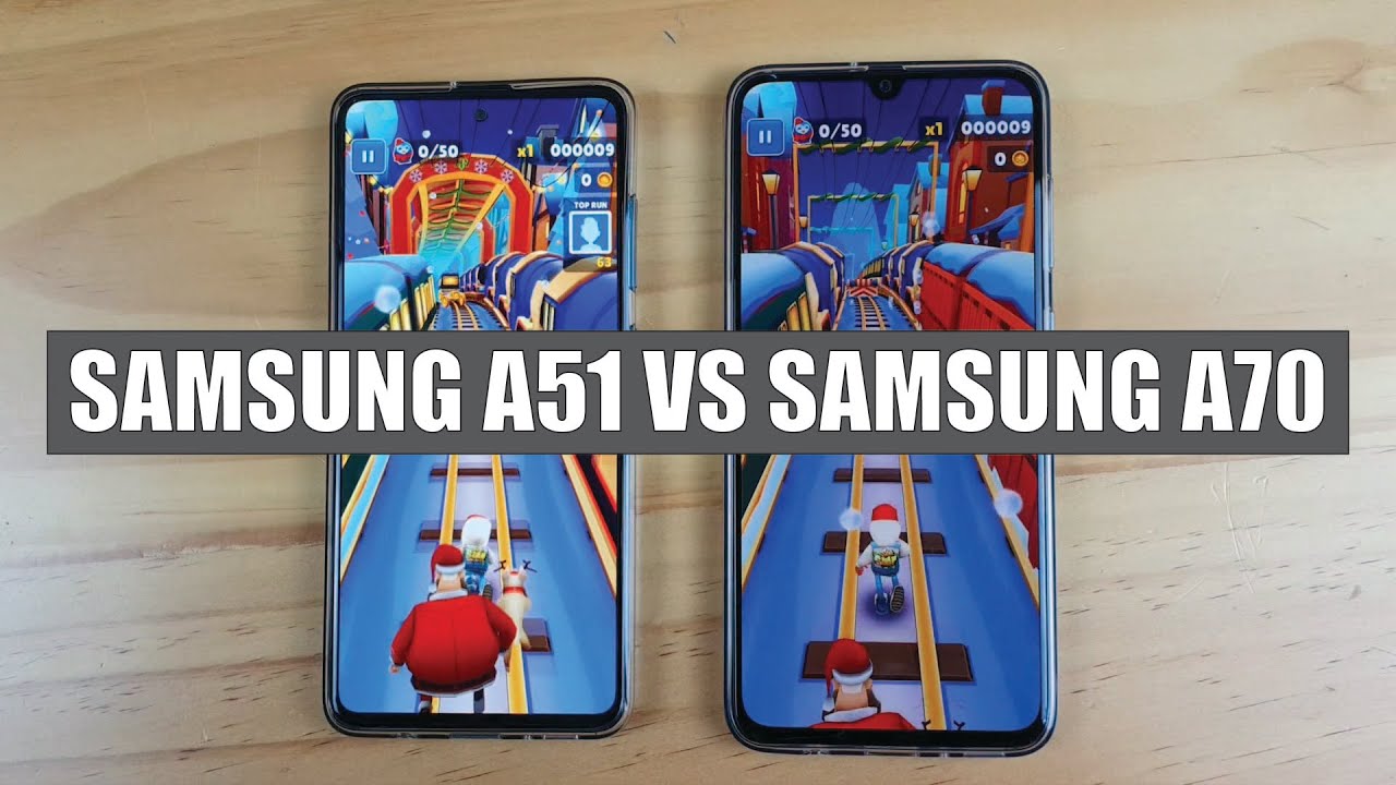 Samsung A51 vs Samsung A70