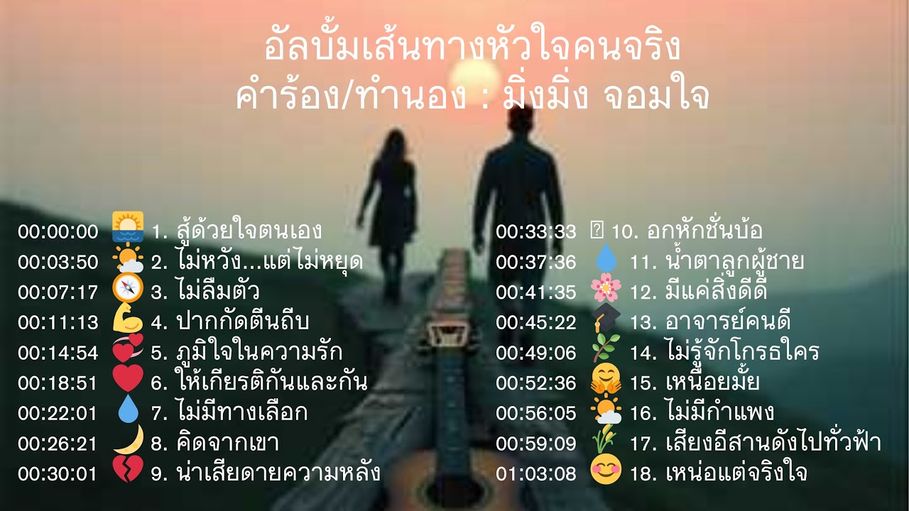 อัลบั้มเส้นทางหัวใจคนจริง : มิ่งมิ่ง จอมใจ