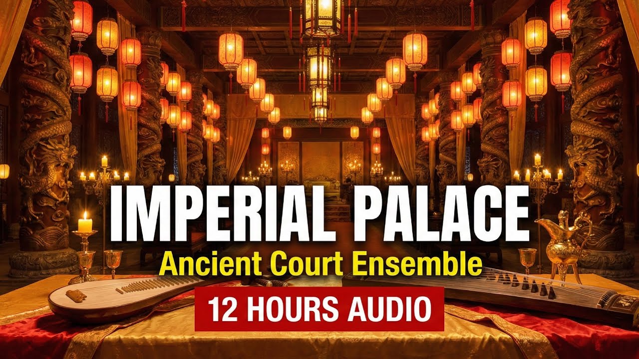 Imperial Palace Music: Royal Banquet Ambience | 12 Hours Ancient Chinese Court Instrumental Songs