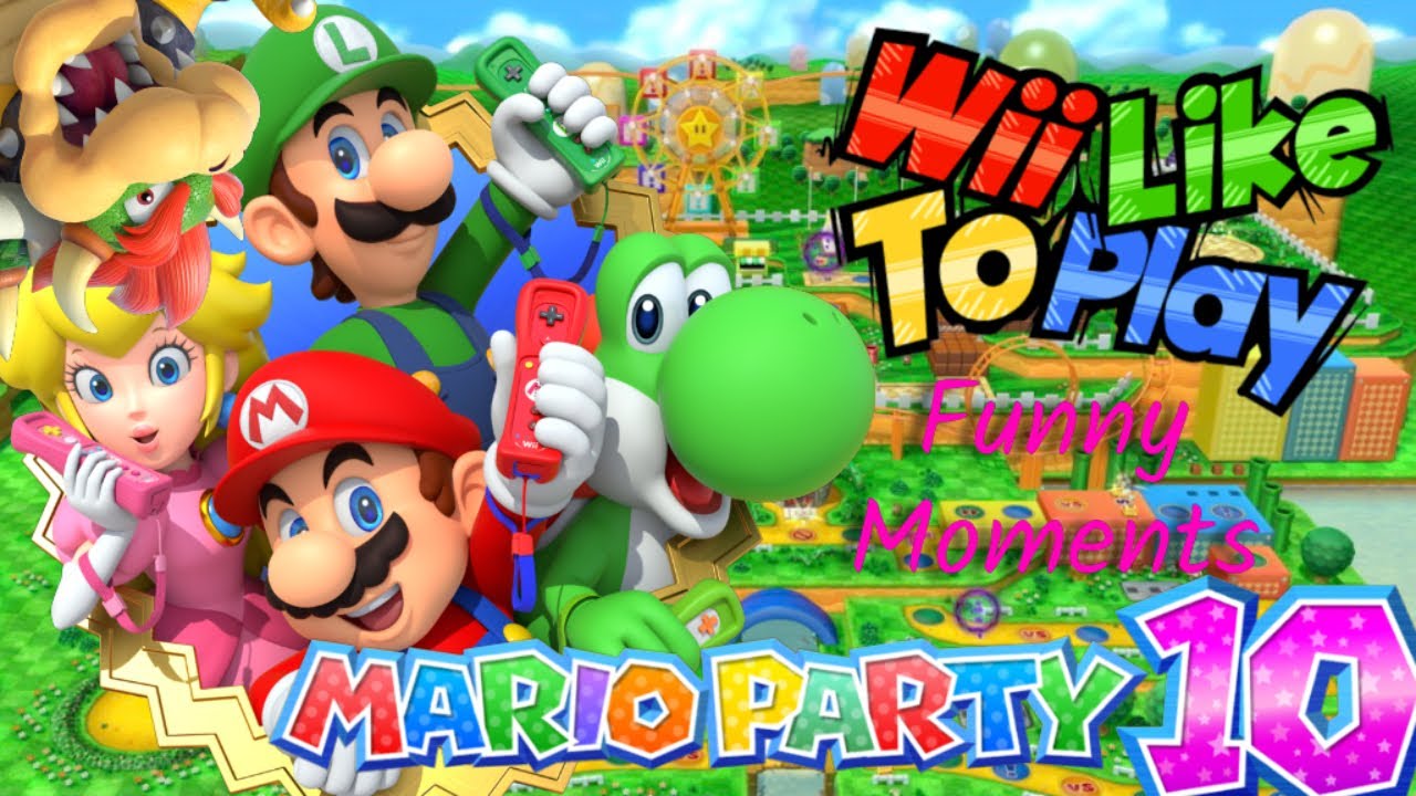 WiiLikeToPlay - Mario Party 10 Funny Moments