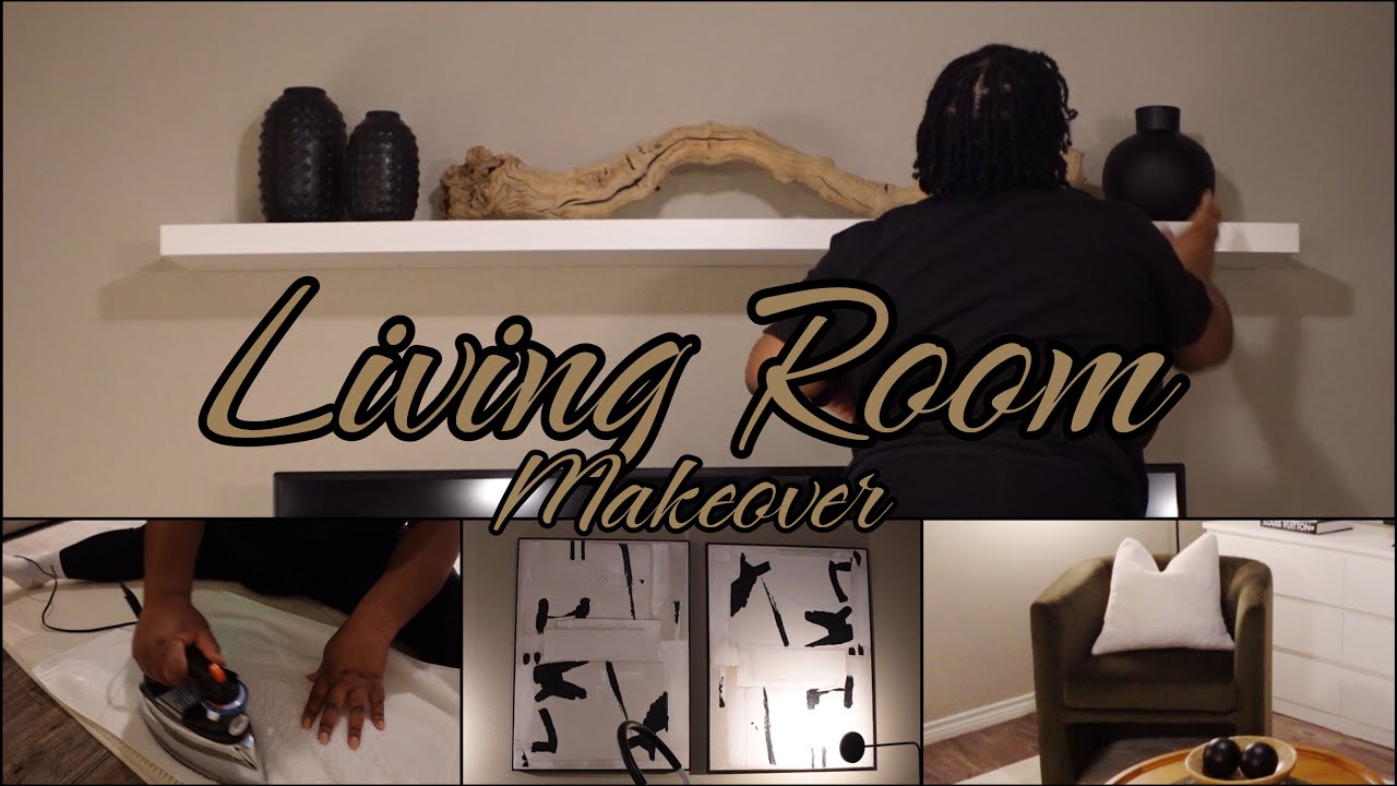 LIVING ROOM MAKEOVER || NEW WALL ART || NEW RUG || NEW ACCENT CHAIRS || HOME DECOR || 2025