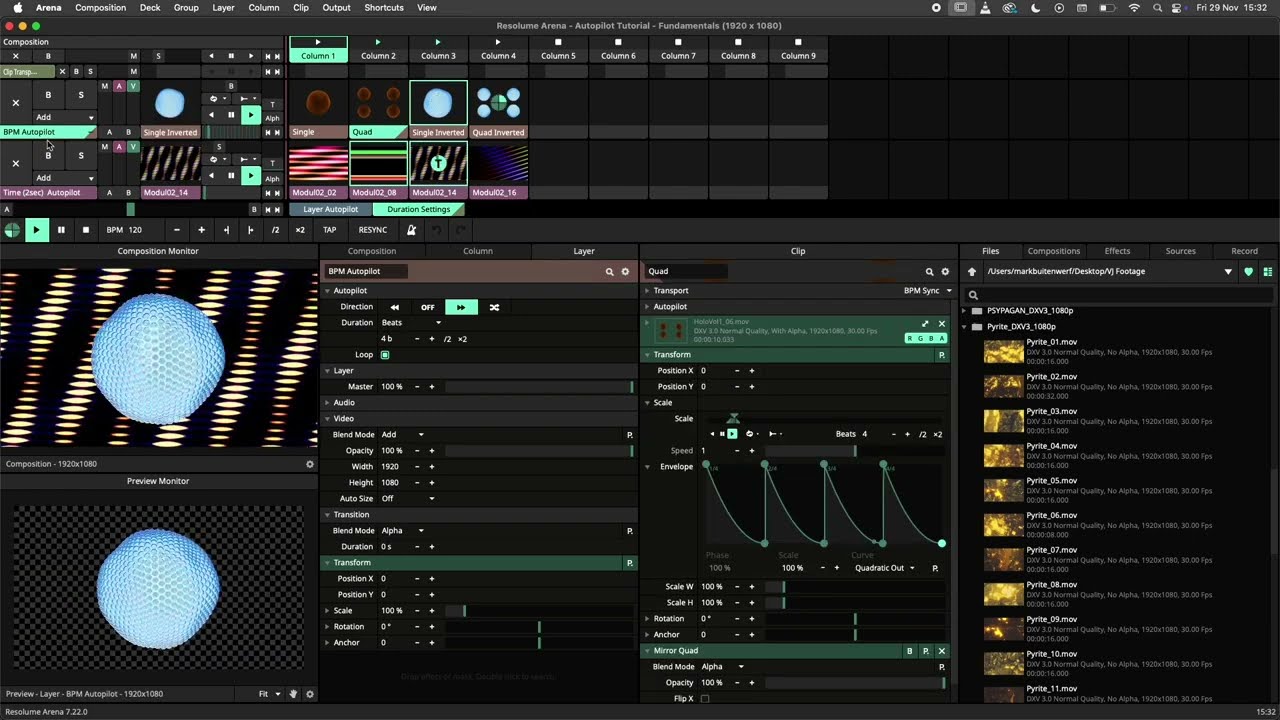 Resolume Arena Tutorial - Autopilot