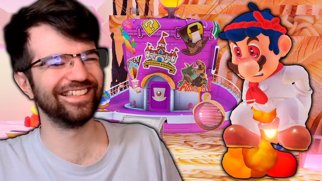 Mario Odyssey pero TODO ESTÁ NORMAL