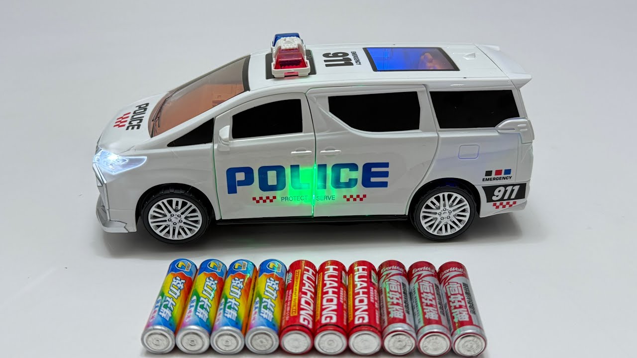 Unboxing Electric Open-door Police Car, RC Military Missile Vehicle, Electric Dancing Dog, RC Crab 