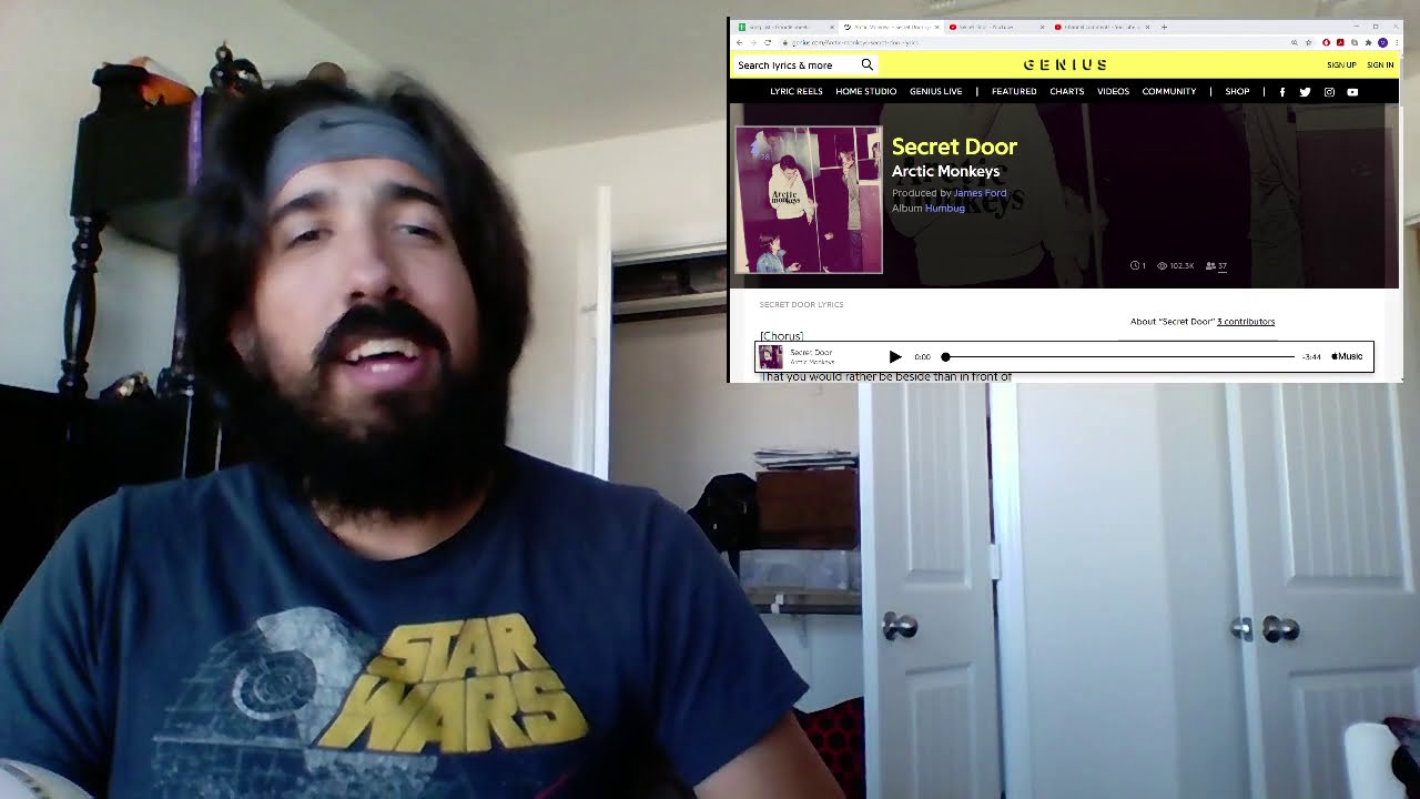 Arctic Monkeys - Secret Door [REACTION]