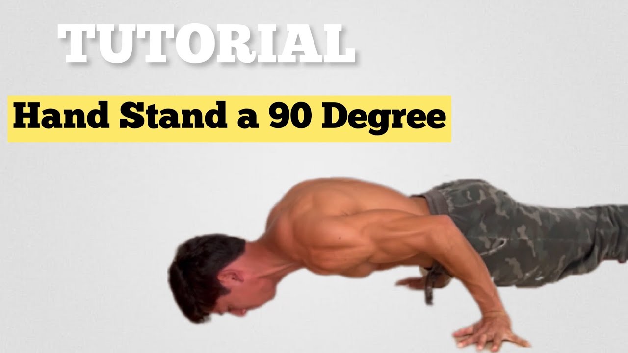 Aprende a hacer “HAND STAND A 90 DEGREE PUSH UP” 🥶 / TUTORIAL HANDSTAND 90 DEGREE PUSH UP - 20 MIN