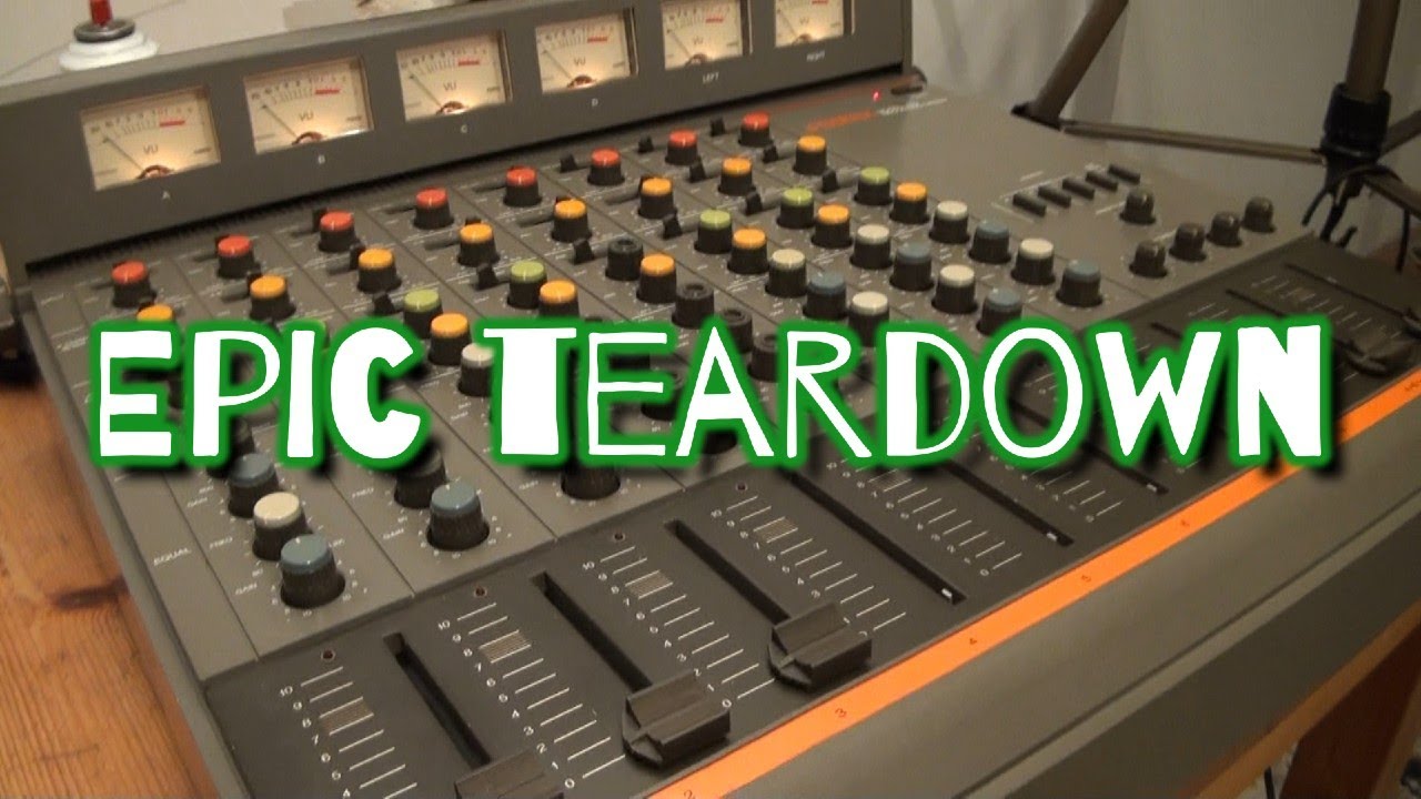 Fostex 350 Recording Mixer Repair