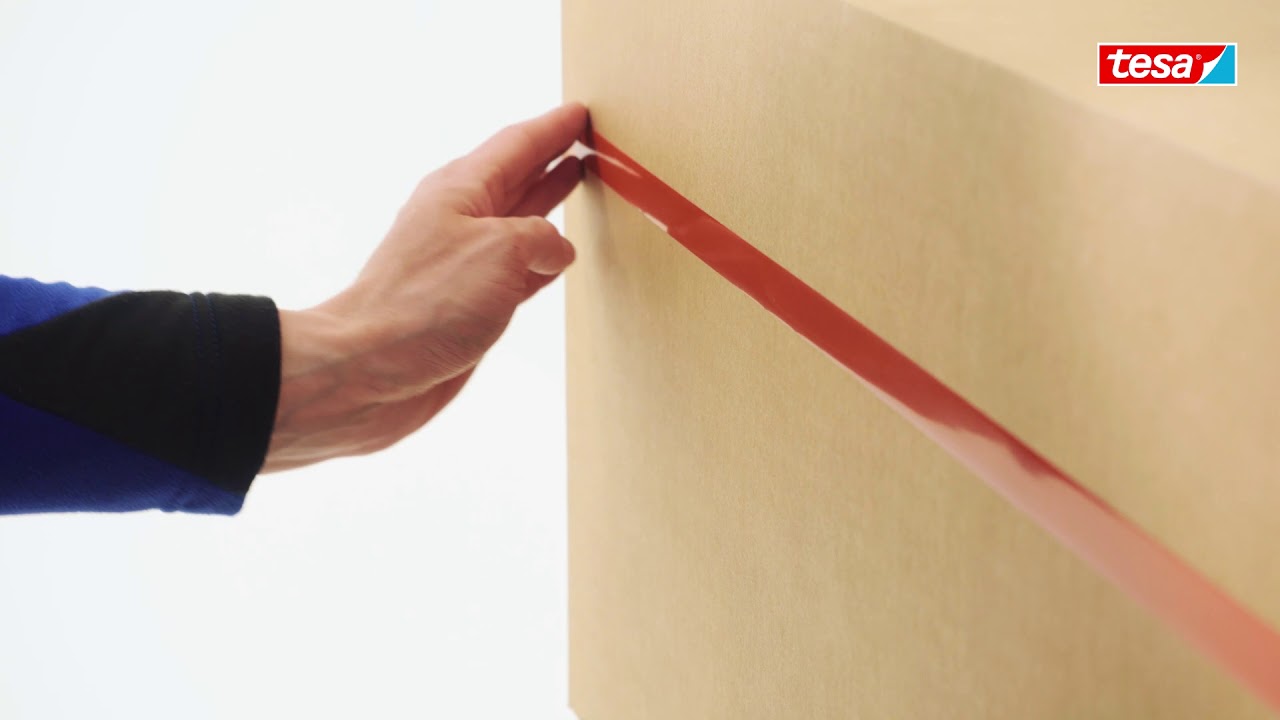 tesa&reg; 4287 Tensilized Strapping Tape for Industrial Transport Securing Demands