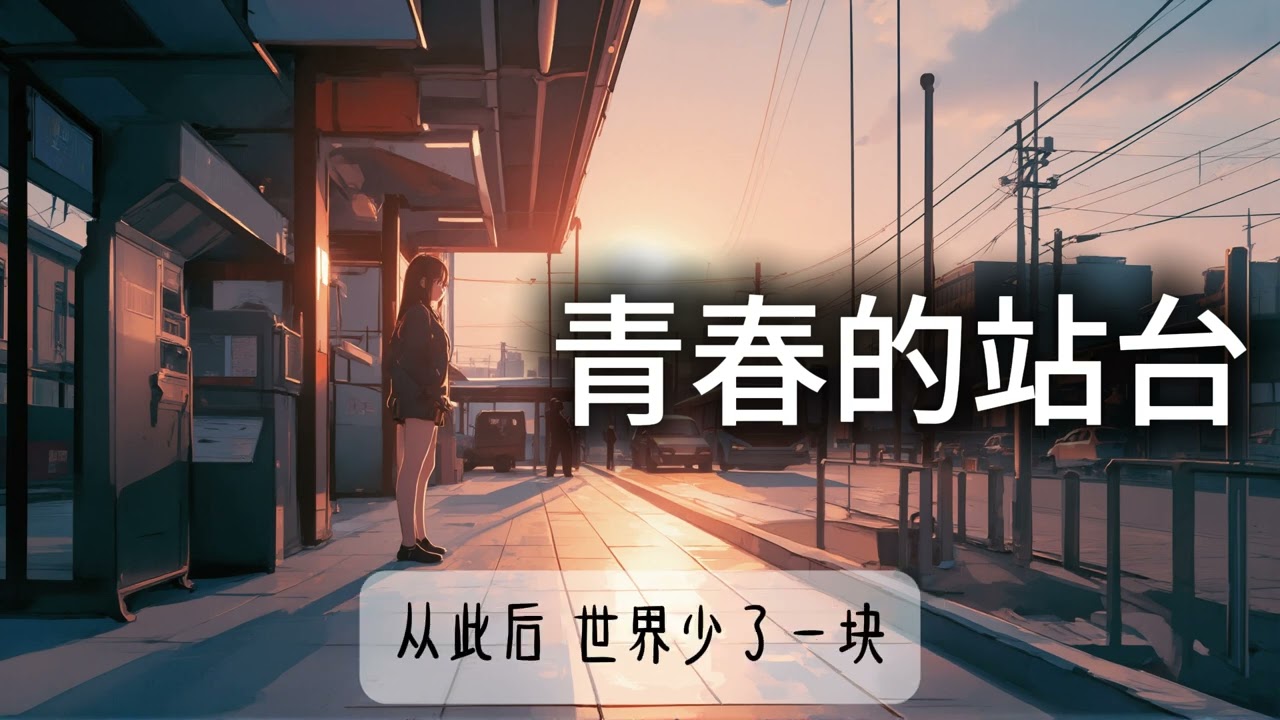 [青春的站台]一首怀旧的中文初恋情歌 | [The Bus Stop of Youth] A Nostalgic Chinese Ballad About First Love