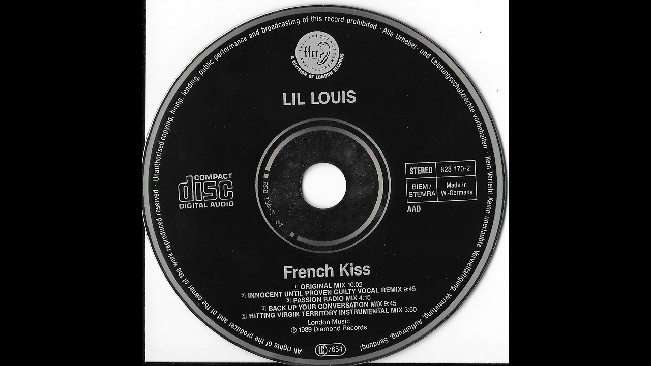 French Kiss (Back Up Conversation Mix) - Lil Louis