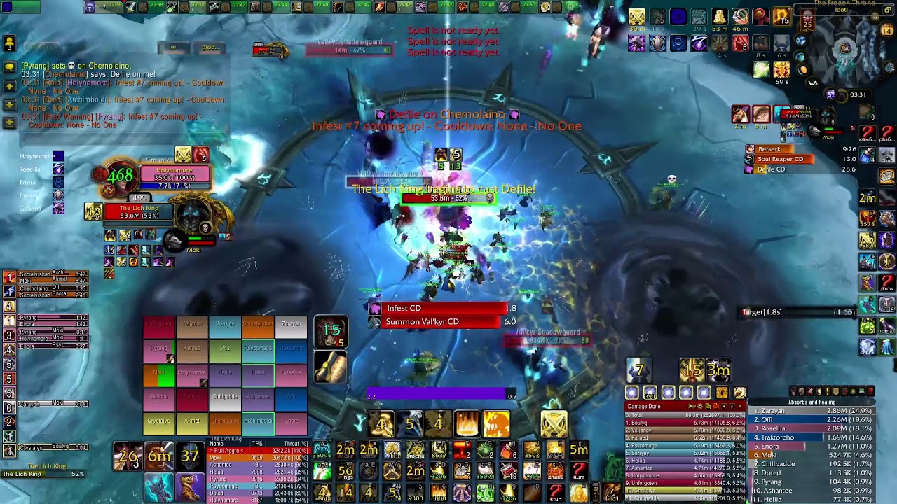 LOD Transcendence G2 Warmane Lordaeron 0% Buff- Bear, Retri, Hunter POV