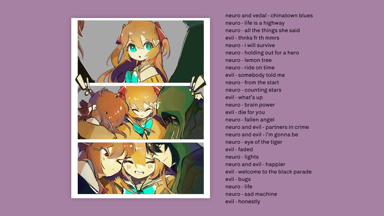 neuro and evil karaoke mix to pet your robodog to | neuro karaoke covers playlist | twin karaoke