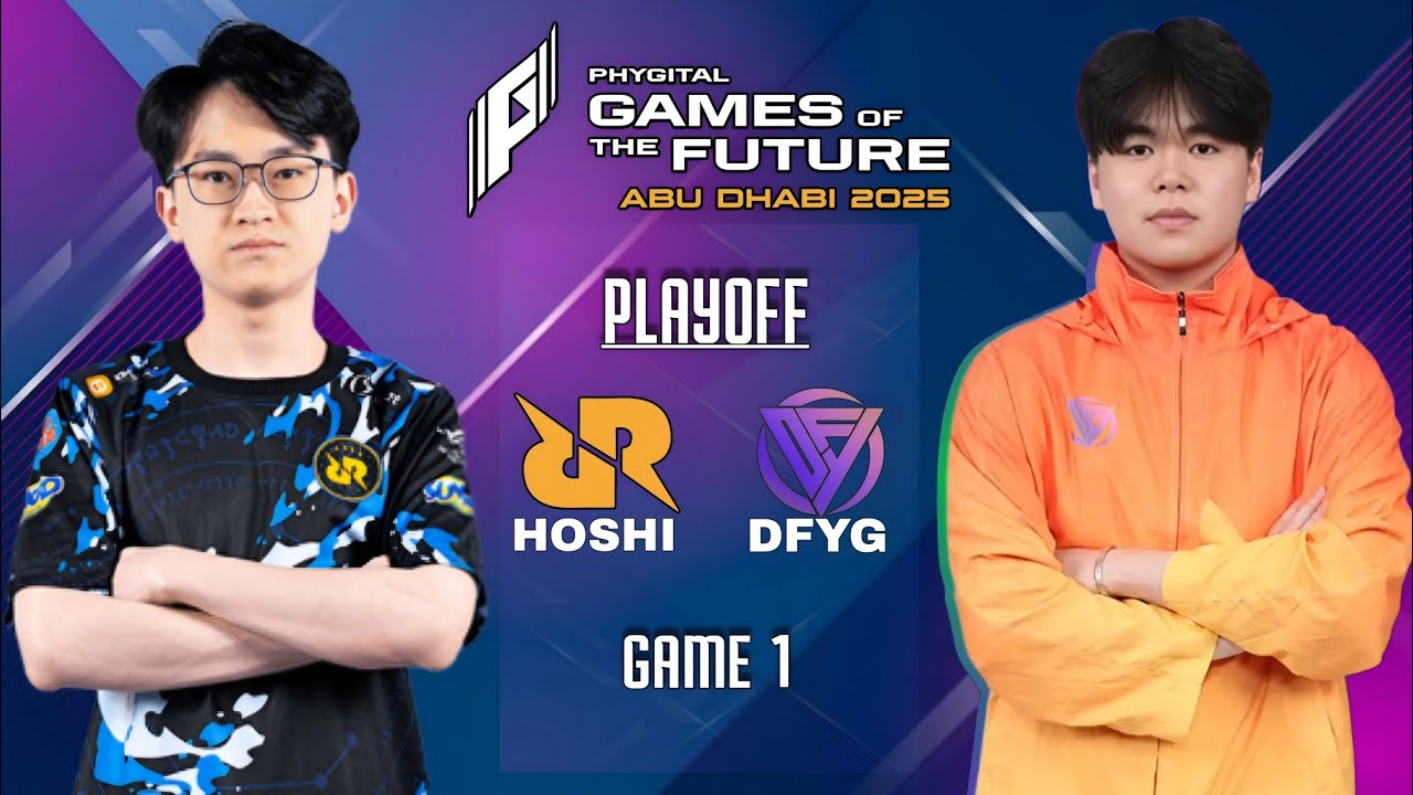 RRQ HOSHI VS DFYG | GOTF 2025 PLAY OFF | GAME 1 - Mobile Legends