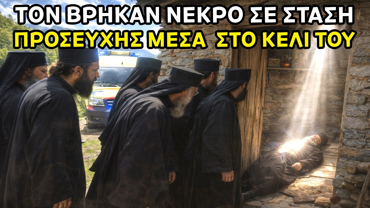 Βρέθηκε νεκρός στο Άγιον Όρος σε στάση προσευχής και με τα χέρια σταυρωμένα ο Μοναχός Ιάκωβος