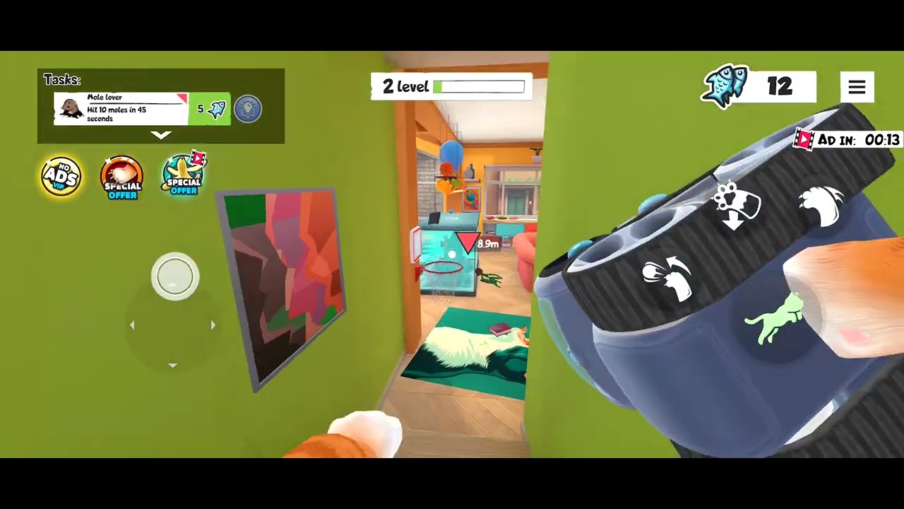 Were back in i am a cat!!!! ¶