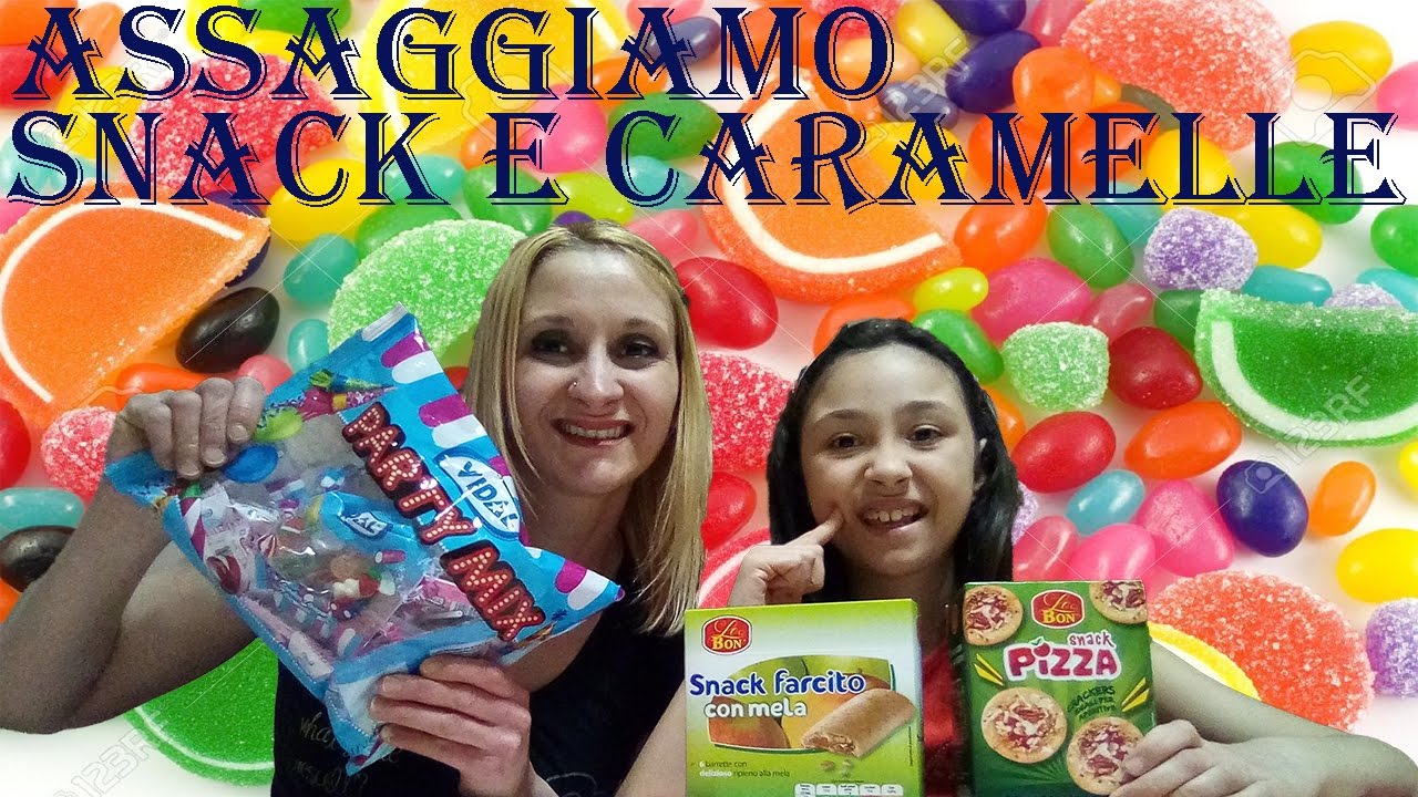Assaggiamo snack italiani e caramelle italiane
