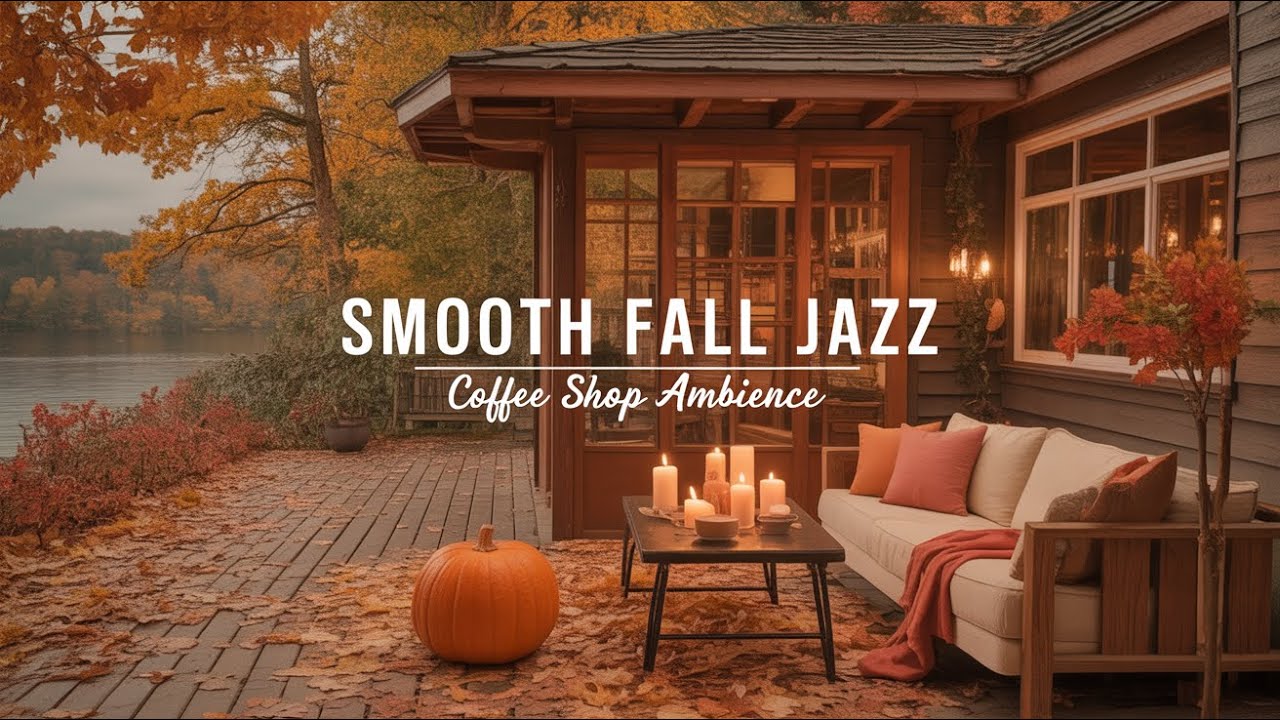 Jazz Relaxing Music at Cozy Cabin Ambience to Study ❄️ Snowfall, Fireplace Sounds for Sleeping 🔥 8