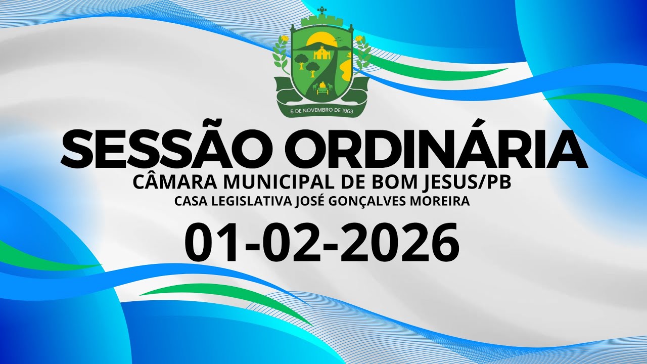 1ª Sessão de Abertura do 1º Período Legislativo de 2026