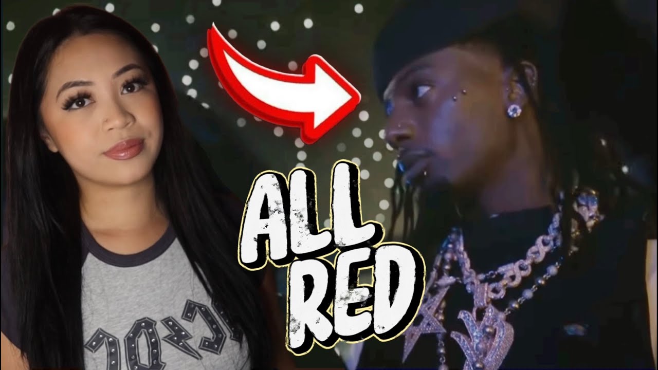 ALL RED - PLAYBOI CARTI *OFFICIAL VISUALIZER REACTION*