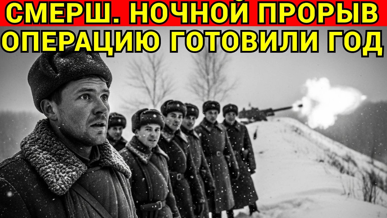 СМЕРШ: Драма Разведки. Ночной ПРОРЫВ: Как Сорвали Диверсию Абвера