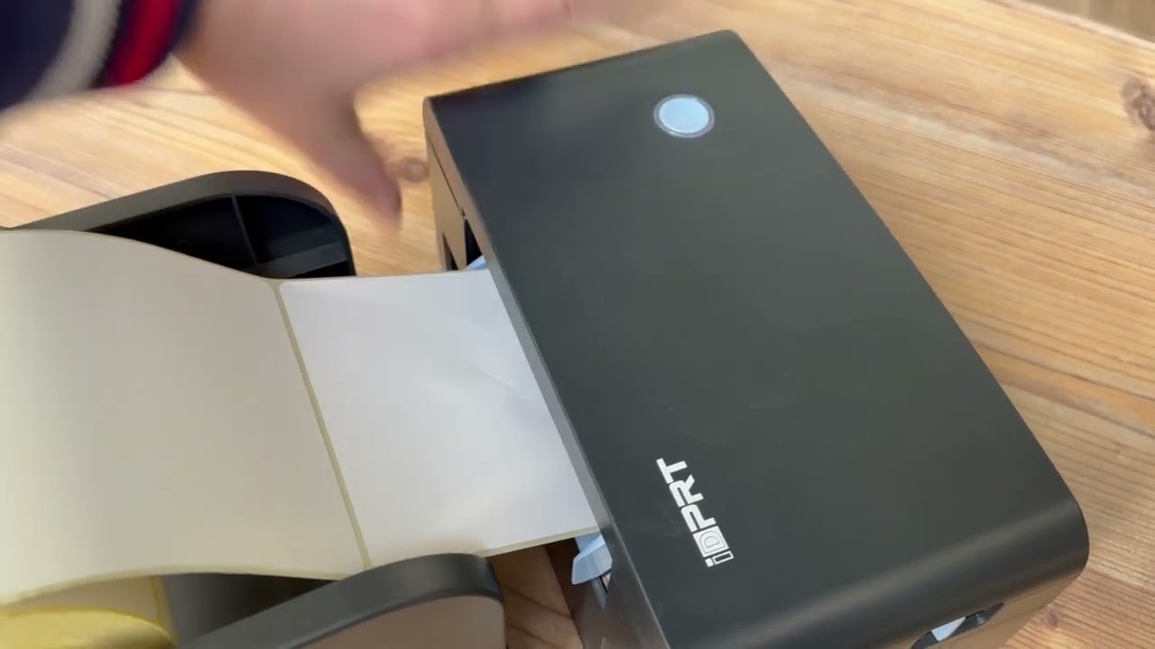Як використовувати термопринтер етикеток IDPRT SP410 - thermal label printer how to use.