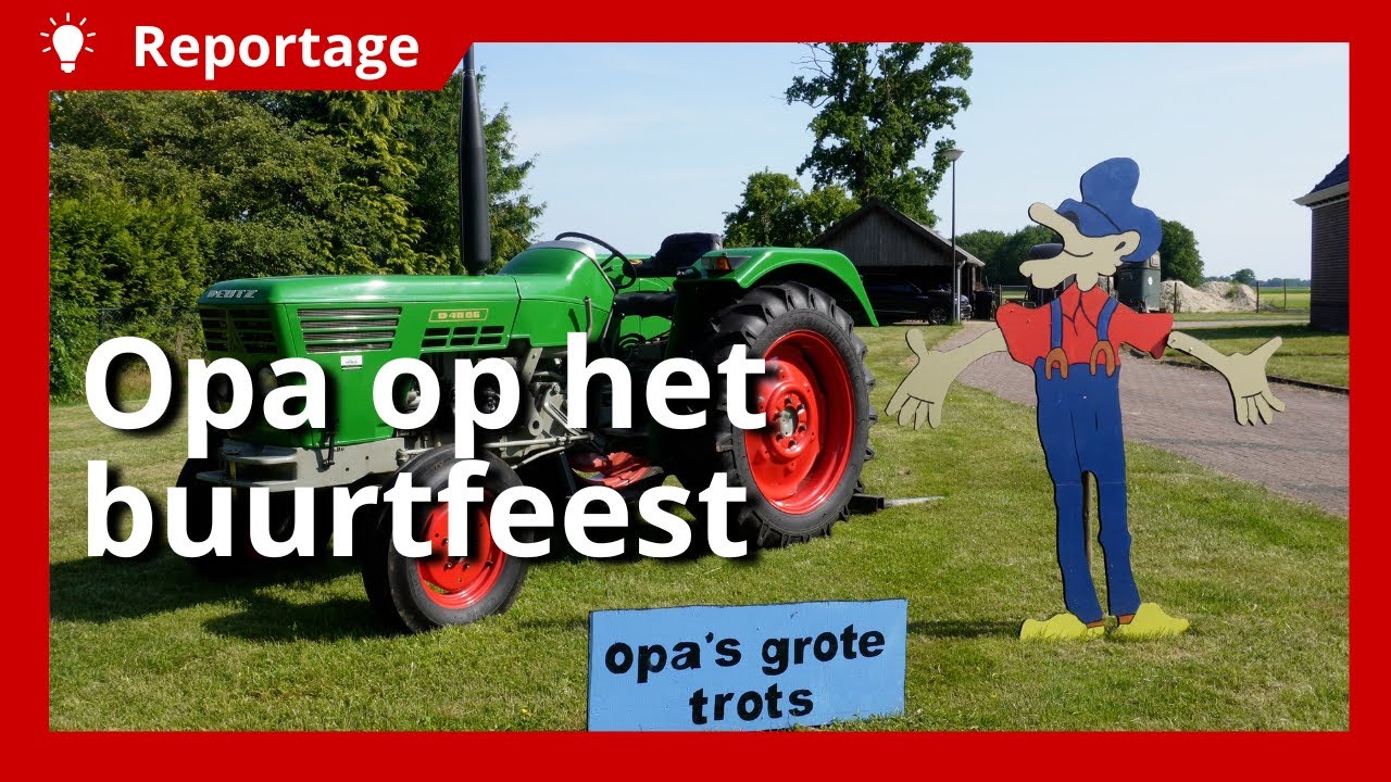 Buurt in Haule wint eerste prijs met Boerderij-stripfiguur Opa als thema