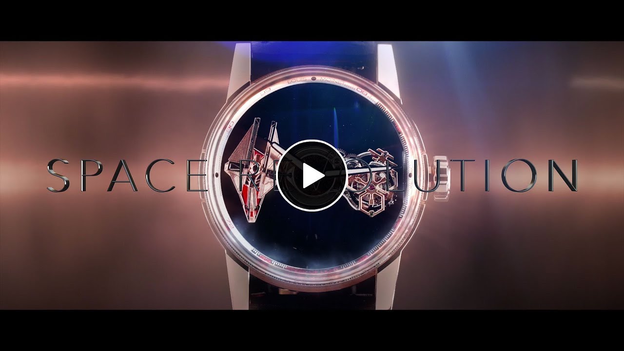 Space Revolution - A flying satellite double tourbillon