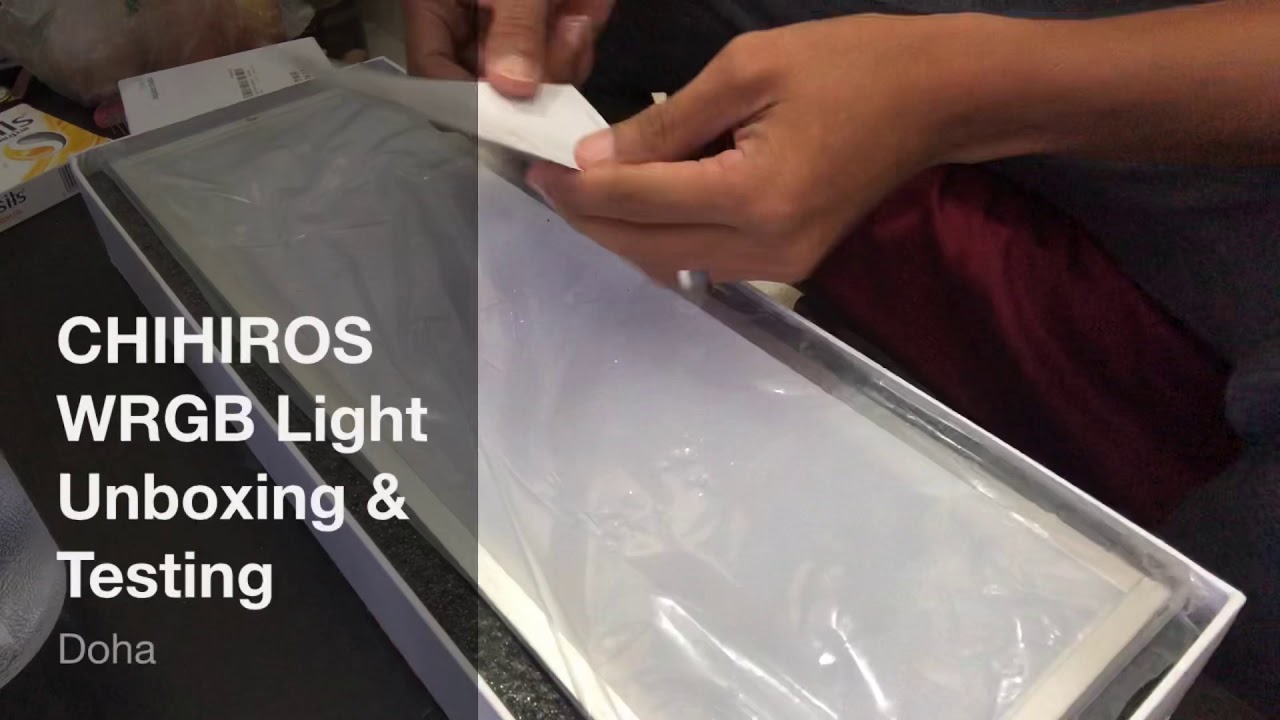 Chihiros WRGB Led Light (Unboxing and Testing)