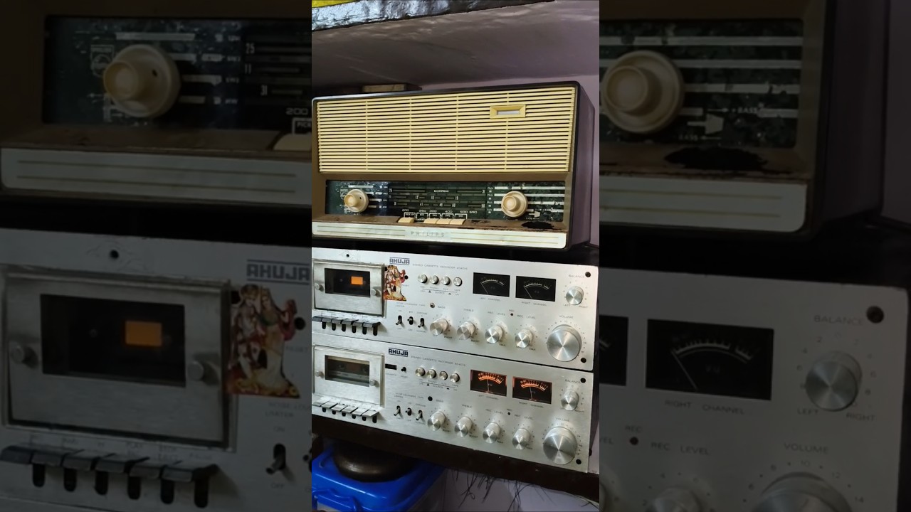 Ahuja 4040S Stereo Cassette Recorder Deck Amplifier Available For Sale 👉📱 7742853435 #ahuja #4040s