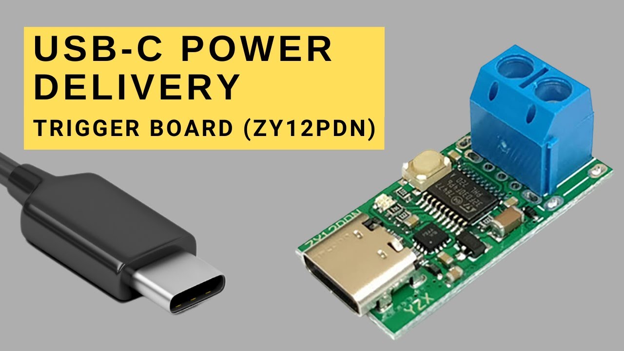 USB PD Trigger Board - ZY12PDN - Power Delivery Trigger Board Review | PallavAggarwal.in