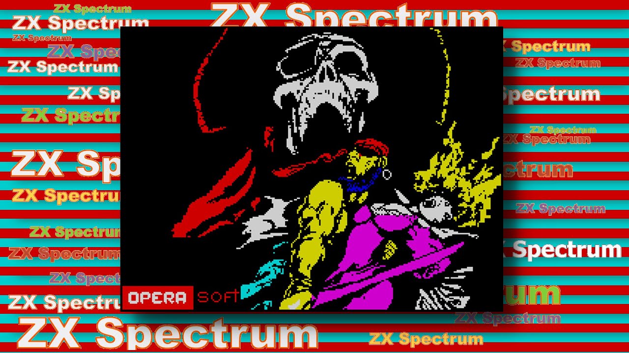 ZX Spectrum игра Corsarios I и II части игры ZX Spectrum