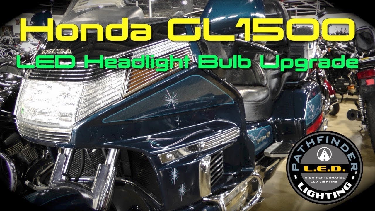Install PathfinderLEDs on Honda Goldwing GL1500