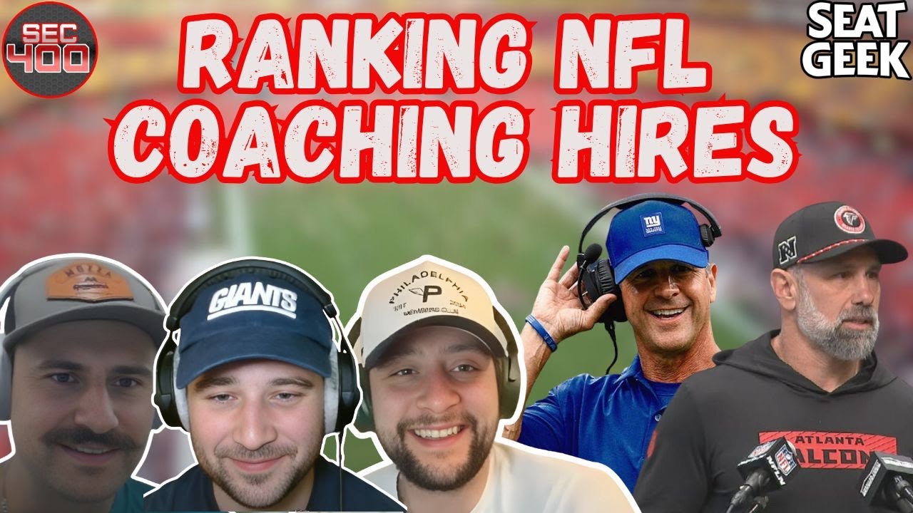 NFL Head Coach Hire Rankings + Super Bowl Week Begins