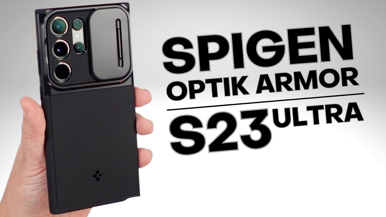Обзор защитного чехла S23 Ultra Spigen Optik!